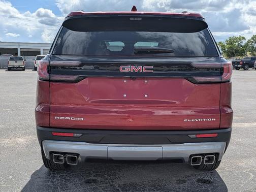 Red 2026 GMC Acadia Elevation