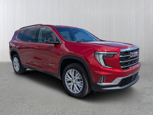 Red 2026 GMC Acadia Elevation