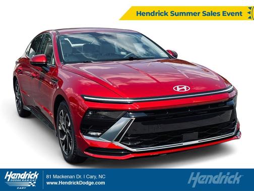 Red 2025 Hyundai SONATA SEL