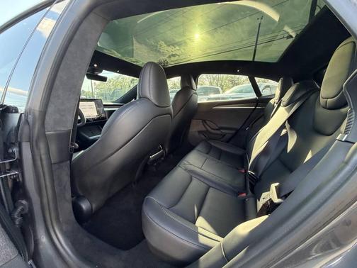 Gray 2021 Tesla Model S Plaid