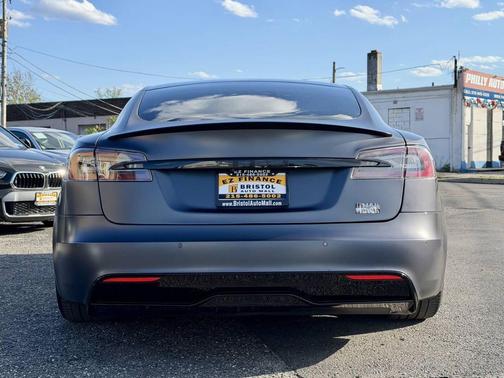 Gray 2021 Tesla Model S Plaid