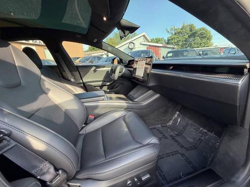 Gray 2021 Tesla Model S Plaid