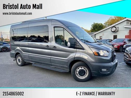 Carbonized Gray Metallic 2024 Ford Transit-350 XL