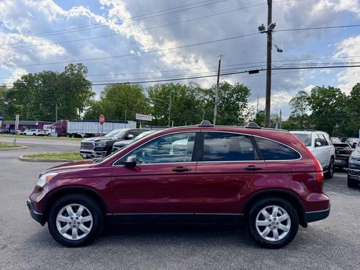 Burgundy 2009 Honda CR-V EX