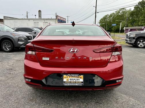 Scarlet Red 2019 Hyundai ELANTRA Value Edition