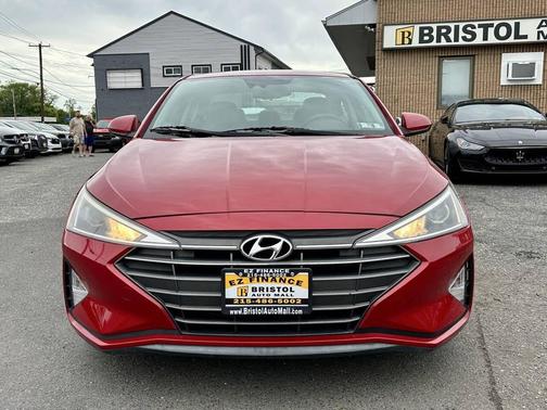 Scarlet Red 2019 Hyundai ELANTRA Value Edition