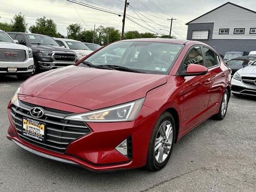 Scarlet Red 2019 Hyundai ELANTRA Value Edition