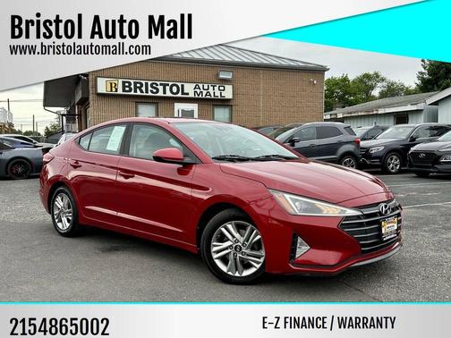 Scarlet Red 2019 Hyundai ELANTRA Value Edition