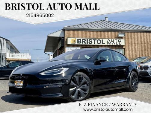 Solid Black 2021 Tesla Model S Plaid