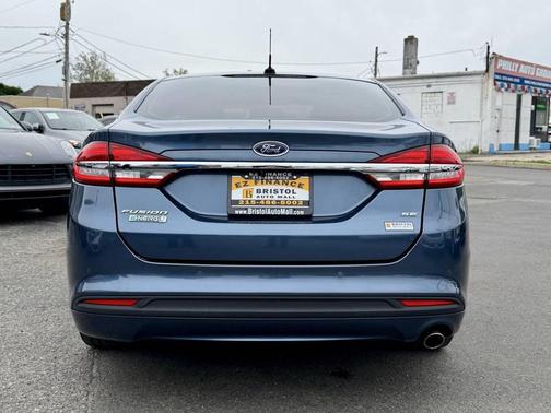 Blue 2018 Ford Fusion Energi SE Luxury