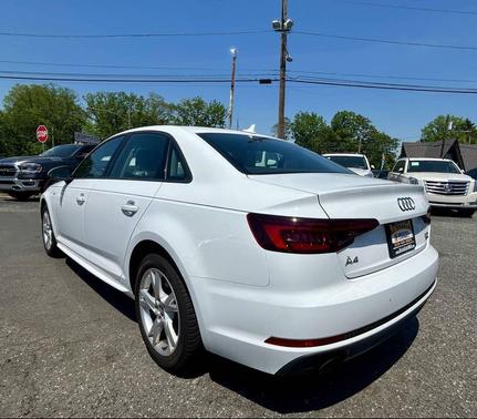 White 2018 Audi A4 2.0T Premium