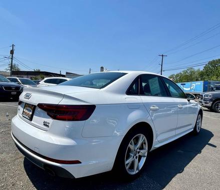 White 2018 Audi A4 2.0T Premium