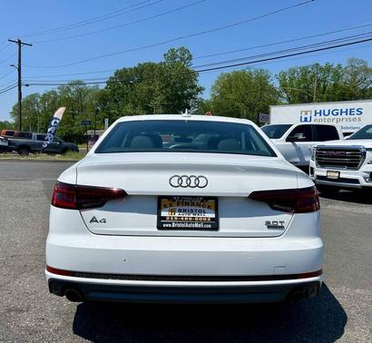 White 2018 Audi A4 2.0T Premium