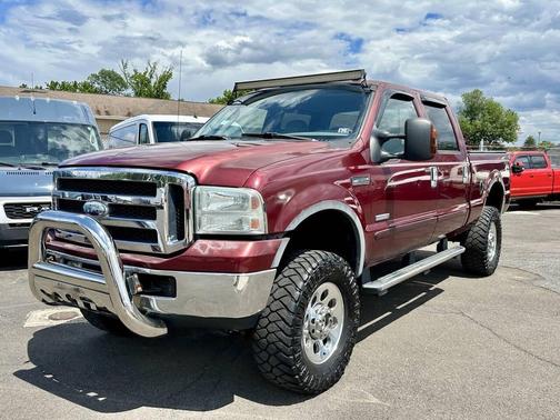 Burgundy 2006 Ford F-350 XL Crew Cab