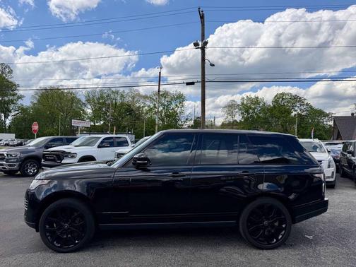 Black 2020 Land Rover Range Rover P525 HSE SWB