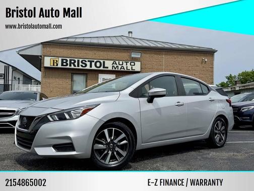 Brilliant Silver Metallic 2021 Nissan Versa 1.6 SV