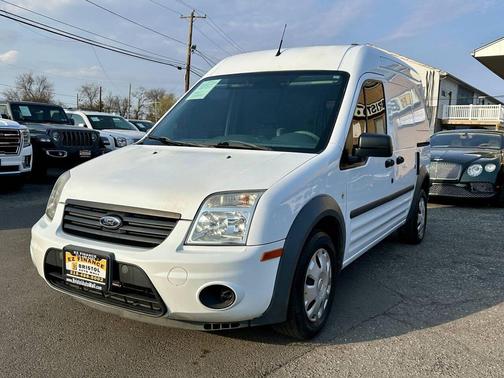 Frozen White 2013 Ford Transit Connect XLT