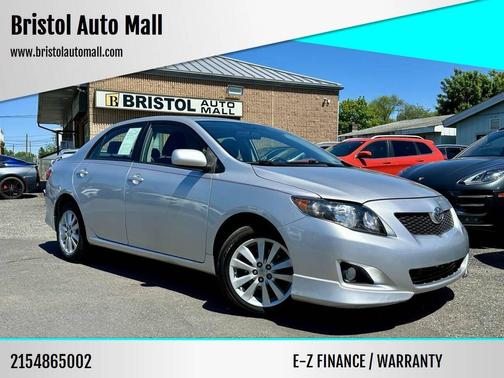 Classic Silver Metallic 2010 Toyota Corolla S
