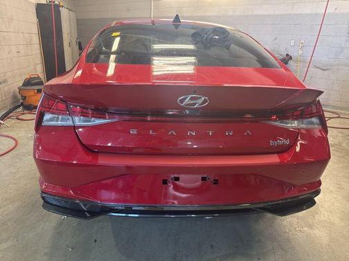 Amazon Gray 2024 Hyundai ELANTRA HEV Limited