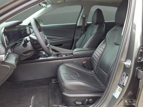 Amazon Gray 2024 Hyundai ELANTRA HEV Limited