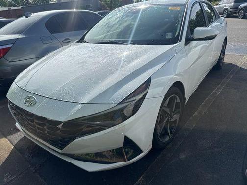 Ceramic White 2022 Hyundai ELANTRA HEV Limited