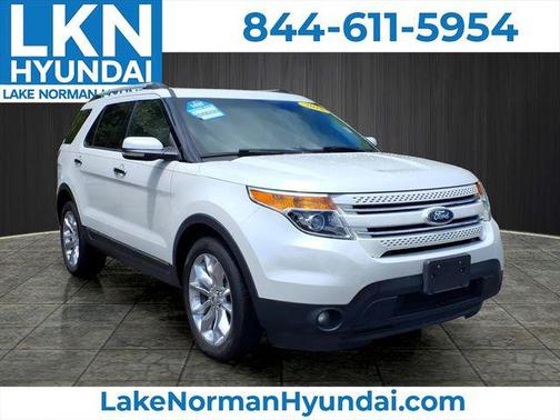 White Platinum Clearcoat Metallic 2013 Ford Explorer Limited