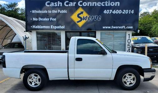 WHITE 2004 Chevrolet Silverado 1500 Work Truck