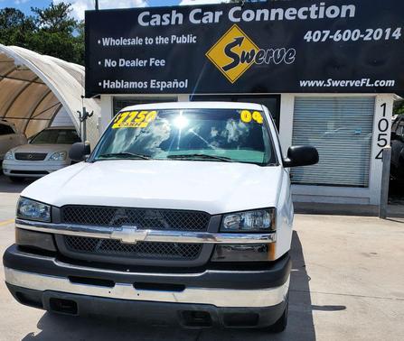 WHITE 2004 Chevrolet Silverado 1500 Work Truck