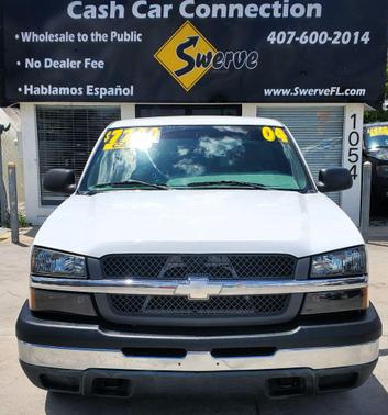 WHITE 2004 Chevrolet Silverado 1500 Work Truck