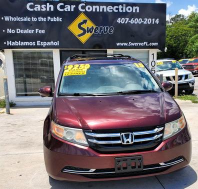 BURGUNDY 2015 Honda Odyssey EX-L