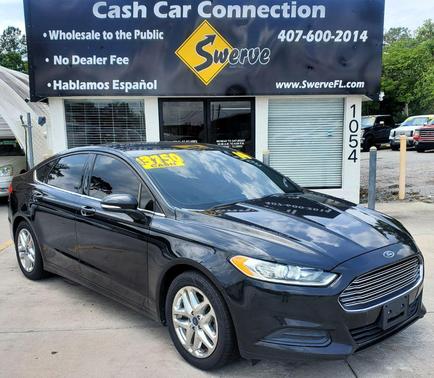 BLACK 2014 Ford Fusion SE
