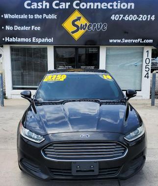 BLACK 2014 Ford Fusion SE