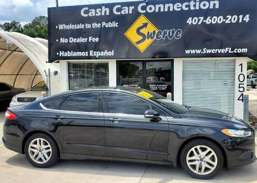 BLACK 2014 Ford Fusion SE