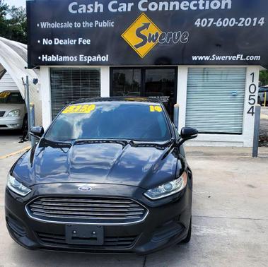 BLACK 2014 Ford Fusion SE
