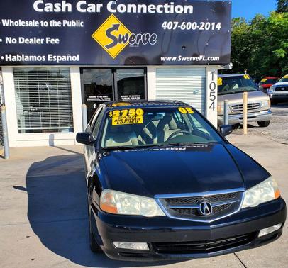 BLACK 2003 Acura TL 3.2
