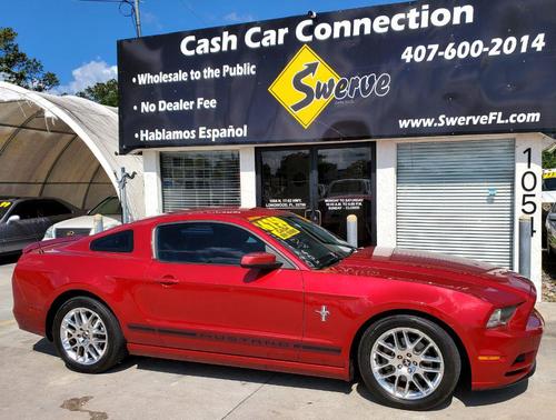 BURGUNDY 2013 Ford Mustang V6 Premium