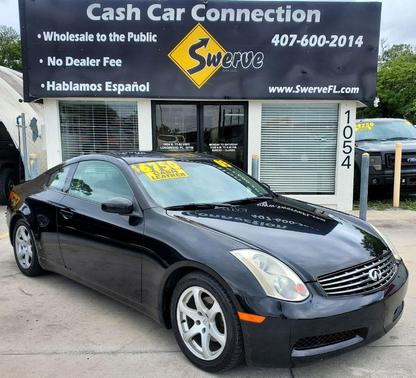 BLACK 2003 INFINITI G35 Base