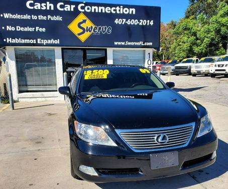 BLACK 2009 Lexus LS 460 Base