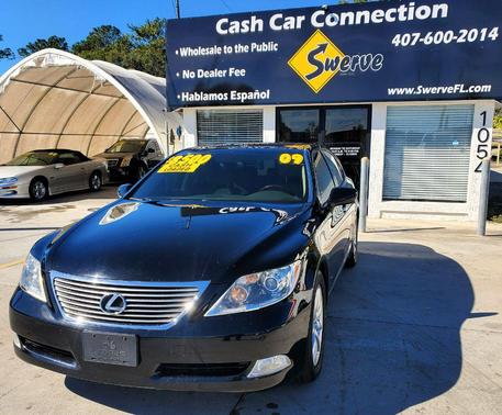 BLACK 2009 Lexus LS 460 Base