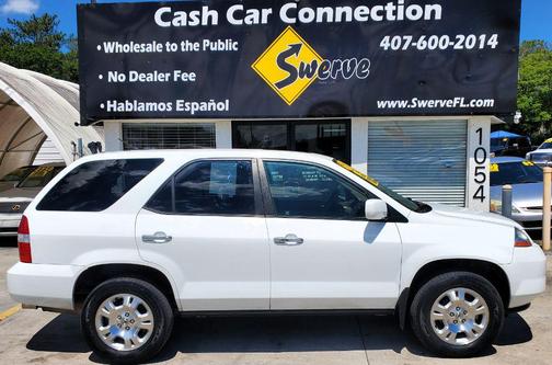 WHITE 2002 Acura MDX Base
