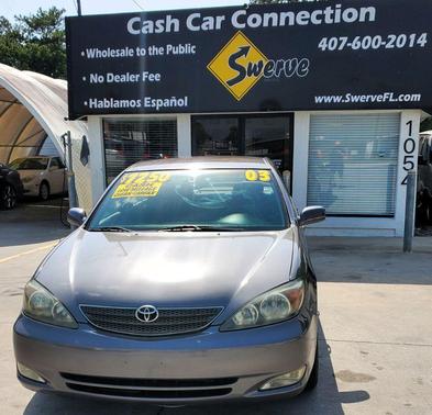 GRAY 2003 Toyota Camry SE
