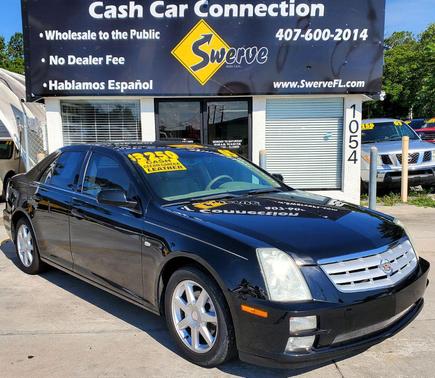 BLACK 2005 Cadillac STS V6