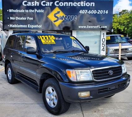 BLACK 1999 Toyota Land Cruiser Base