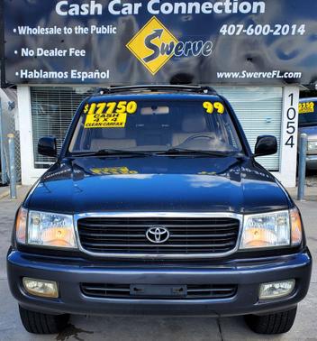 BLACK 1999 Toyota Land Cruiser Base