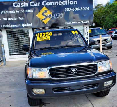 BLACK 1999 Toyota Land Cruiser Base