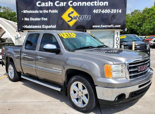 GRAY 2013 GMC Sierra 1500 SLE1