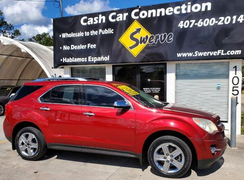 RED 2015 Chevrolet Equinox LTZ