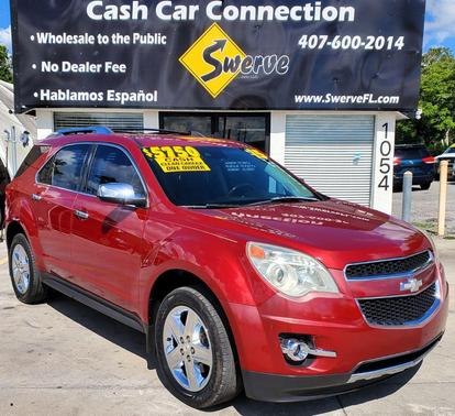 RED 2015 Chevrolet Equinox LTZ