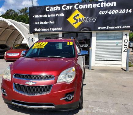 RED 2015 Chevrolet Equinox LTZ