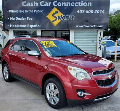 RED 2015 Chevrolet Equinox LTZ